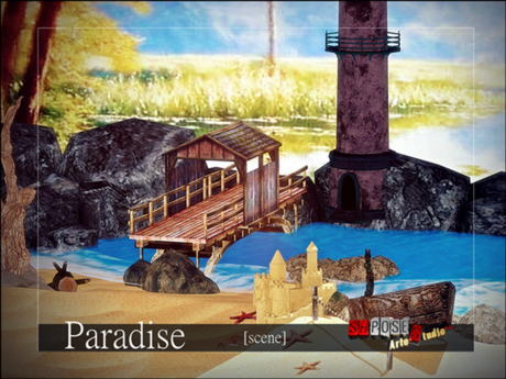 Second Life Marketplace - AS&SH Paradise [scene]